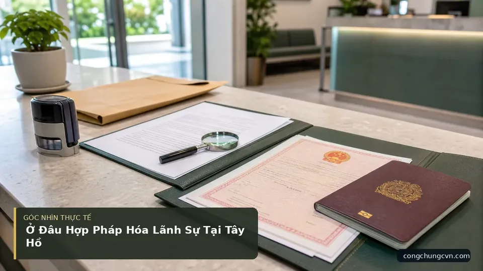 Chi tiết minh họa công chứng trong bài Ở Đâu Hợp Pháp Hóa Lãnh Sự Tại Tây Hồ