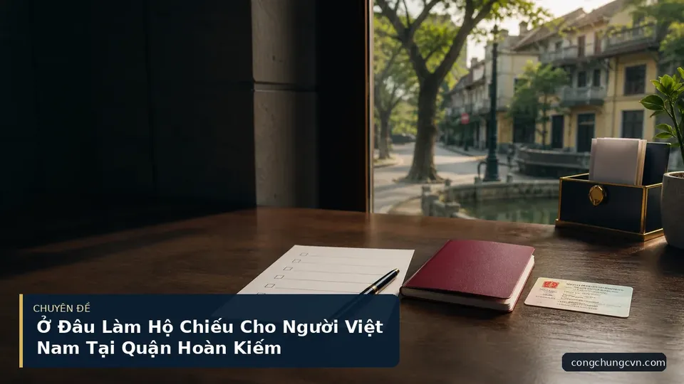 Ở Đâu Làm Hộ Chiếu Cho Người Việt Nam Tại Quận Hoàn Kiếm