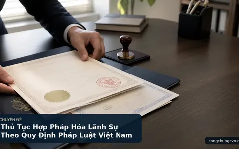 Thủ Tục Hợp Pháp Hóa Lãnh Sự Theo Quy Định Pháp Luật Việt Nam