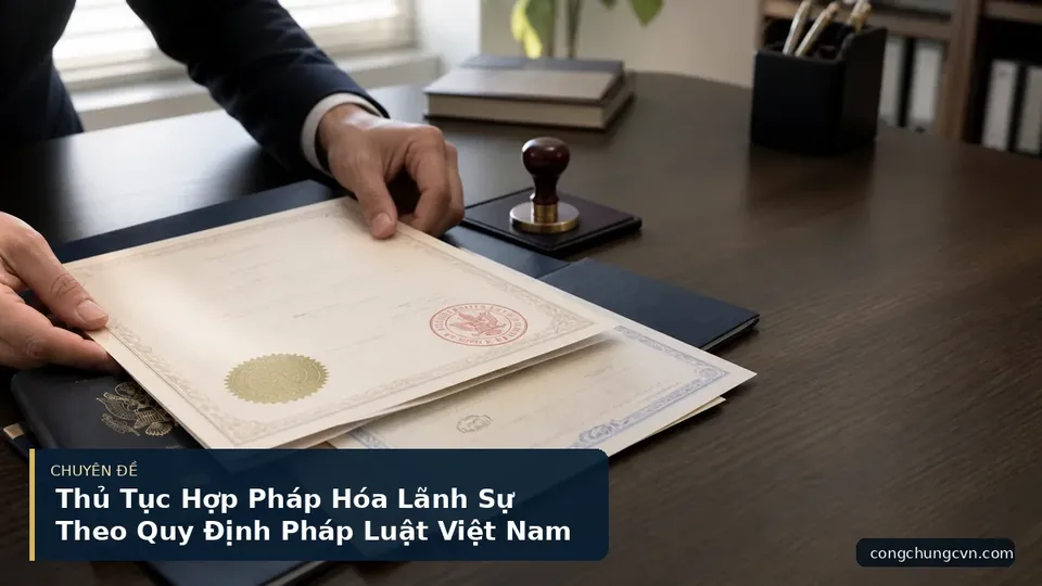 Thủ Tục Hợp Pháp Hóa Lãnh Sự Theo Quy Định Pháp Luật Việt Nam