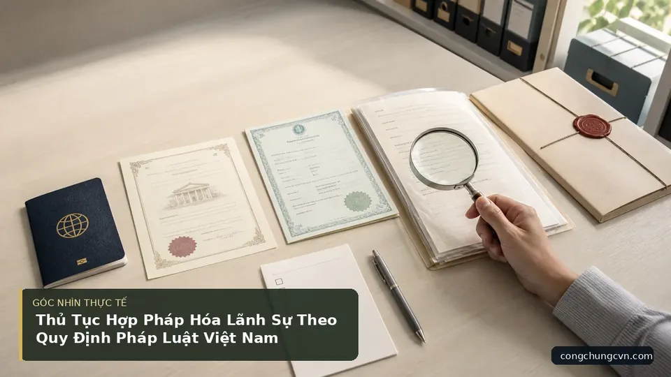 Chi tiết minh họa công chứng trong bài Thủ Tục Hợp Pháp Hóa Lãnh Sự Theo Quy Định Pháp Luật Việt Nam