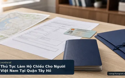 Thủ Tục Làm Hộ Chiếu Cho Người Việt Nam Tại Quận Tây Hồ