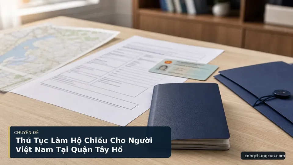 Thủ Tục Làm Hộ Chiếu Cho Người Việt Nam Tại Quận Tây Hồ