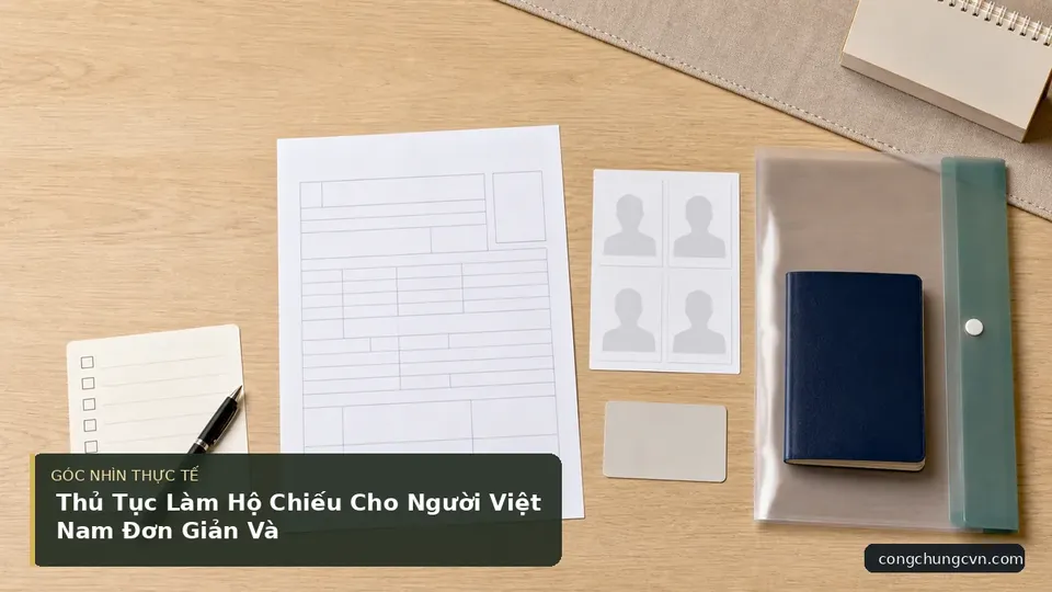 Chi tiết minh họa công chứng trong bài Thủ Tục Làm Hộ Chiếu Cho Người Việt Nam Đơn Giản Và