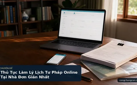 Thủ Tục Làm Lý Lịch Tư Pháp Online Tại Nhà Đơn Giản Nhất