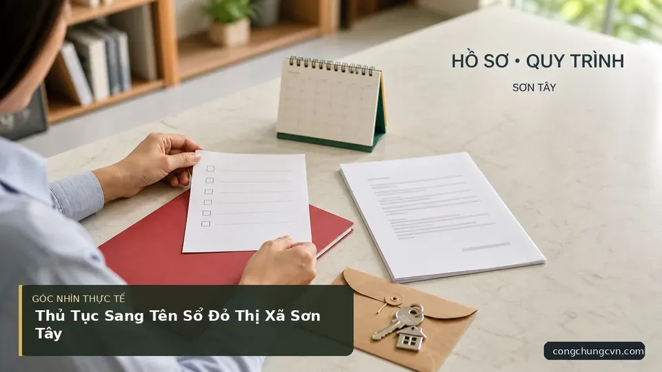Chi tiết minh họa công chứng trong bài Thủ Tục Sang Tên Sổ Đỏ Thị Xã Sơn Tây