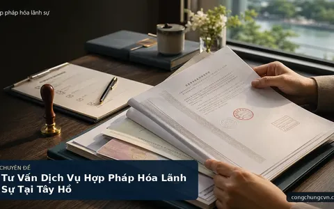 Tư Vấn Dịch Vụ Hợp Pháp Hóa Lãnh Sự Tại Tây Hồ