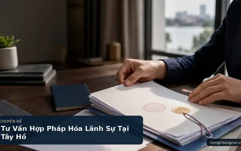 Tư Vấn Hợp Pháp Hóa Lãnh Sự Tại Tây Hồ