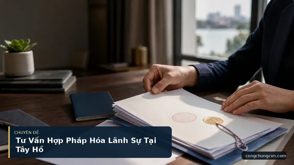 Tư Vấn Hợp Pháp Hóa Lãnh Sự Tại Tây Hồ