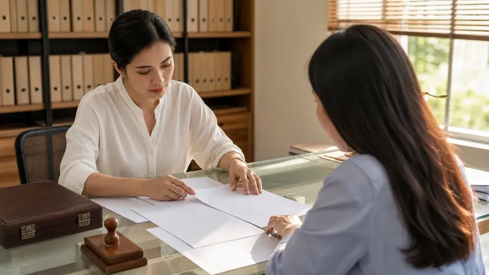 Văn Phòng Công Chứng Tại Hà Nội — hình minh họa công chứng