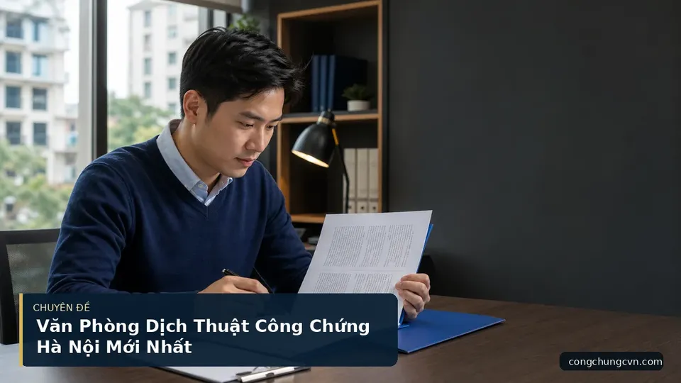 Văn Phòng Dịch Thuật Công Chứng Hà Nội Mới Nhất