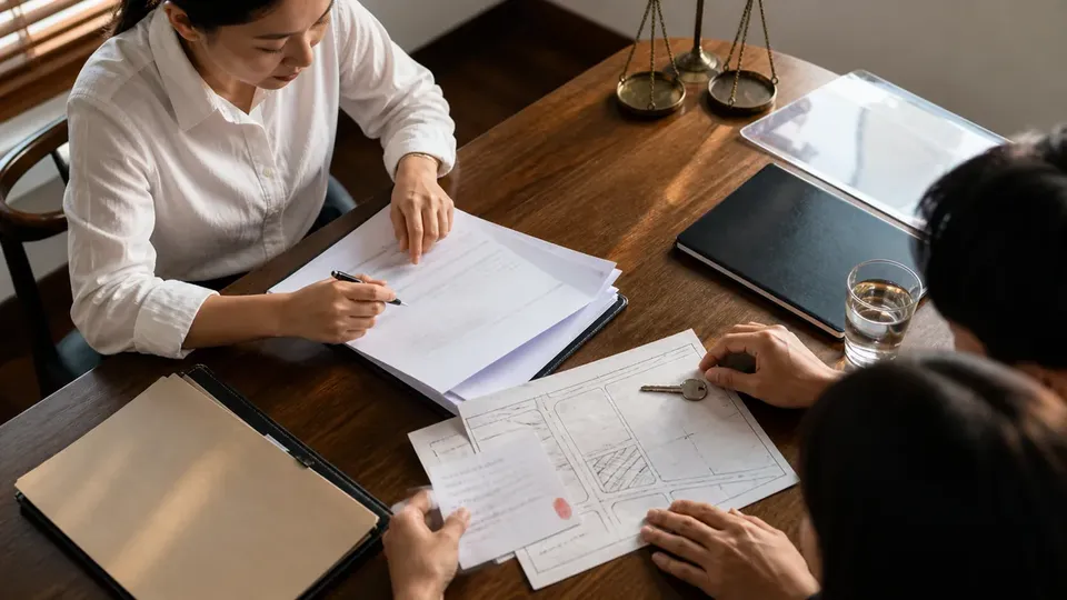 Vi Bằng Đặt Cọc Mua Bán Đất: Lợi Ích & Lưu Ý — hình minh họa công chứng