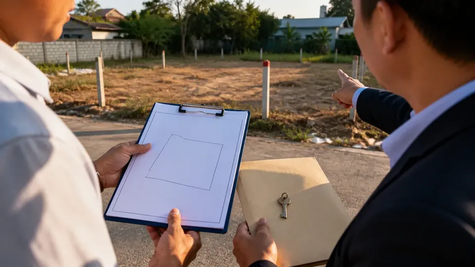 Vì Sao Nhiều Người Mua Đất Bằng Vi Bằng? Thực Trạng, Rủi Ro & Lưu Ý — hình minh họa công chứng