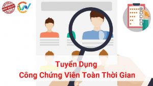 tuyển dụng công chứng viên toàn thời gian