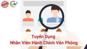 tuyển dụng nhân viên hành chính văn phòng