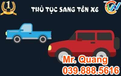 Báo Giá Và Thủ Tục Sang Tên Xe Ô Tô 2 tu tuc sang ten xe ha noi uy tin