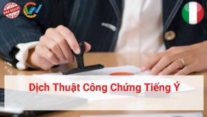 dịch thuật công chứng tiếng ý