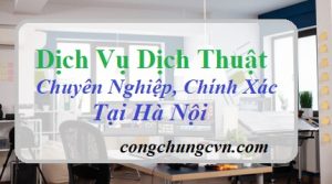 cong ty dich thuat