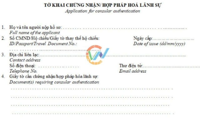 Báo giá hợp pháp hóa lãnh sự trọn gói