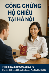 Công chứng hộ chiếu tại Hà Nội