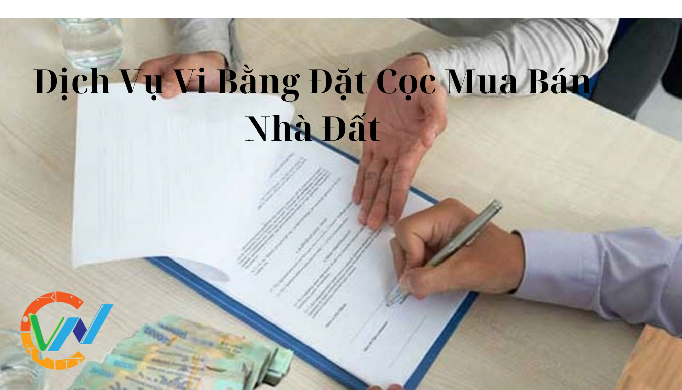 Dịch Vụ Vi Bằng Đặt Cọc Mua Bán Nhà Đất