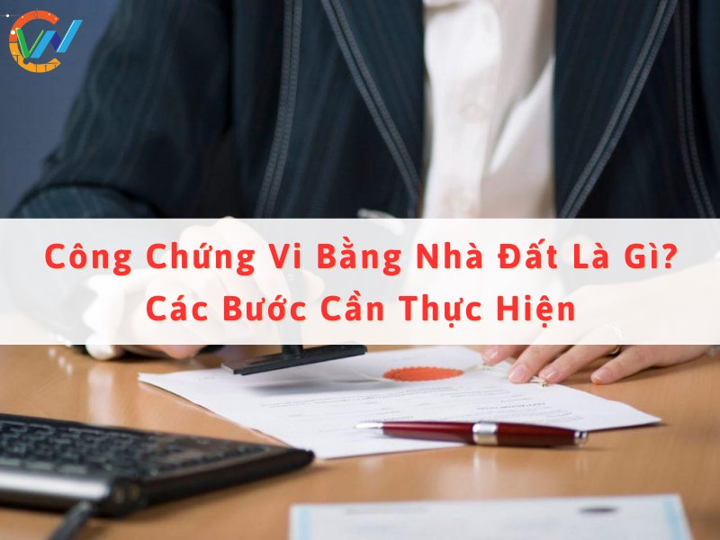 Công Chứng Vi Bằng Nhà Đất Là Gì? Các Bước Cần Thực Hiện 1 Tìm hiểu về công chứng vi bằng nhà đất