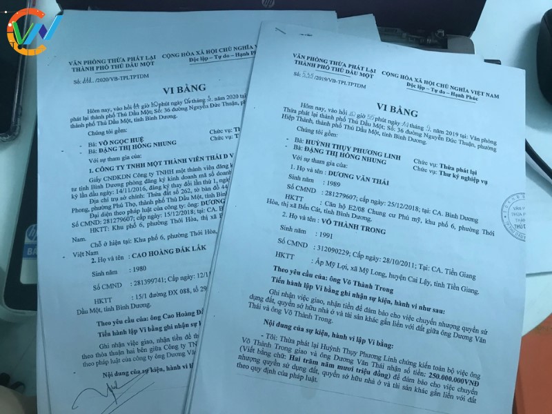 Mẫu Vi Bằng Nhà Đất Mới Nhất Theo Quy Định Pháp Luật 2 Thành phần bắt buộ trong mẫu vi bằng nhà đất mới