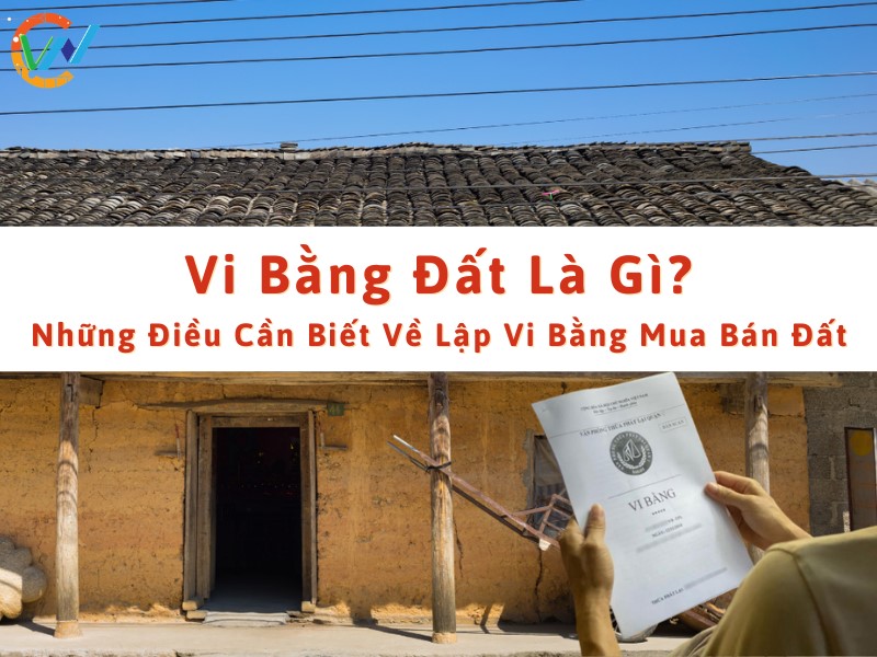 Vi Bằng Đất Là Gì? Những Điều Cần Biết Về Lập Vi Bằng Mua Bán Đất 1 Tìm hiểu về vi bằng nhà đất